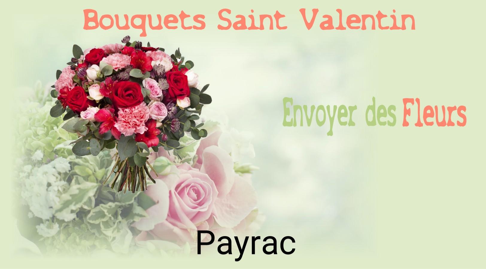 Roses de Saint-Valentin livrées à Payrac
